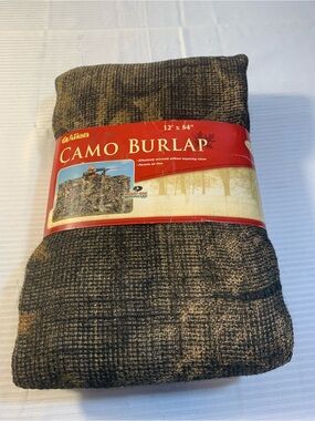 Allen Camo Burlap - Brown/Olive Camouflage 12x54. NEW